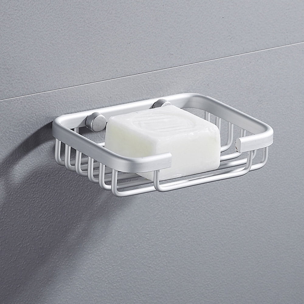 Soap Dish,Premium Soap Dish for Shower, Space Aluminum Wall Mounted Bar