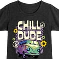 thumbnail image 3 of Disney Cars - Filmore Says Chill Dude - Toddler & Youth Girls Short Sleeve Graphic T-Shirt, 3 of 5
