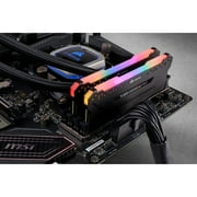 CORSAIR Vengeance RGB Pro 32GB (2 x 16GB) 288-Pin PC RAM DDR4 3200 (PC4 25600) Intel XMP 2.0 Desktop Memory Model CMW32GX4M2E3200C16