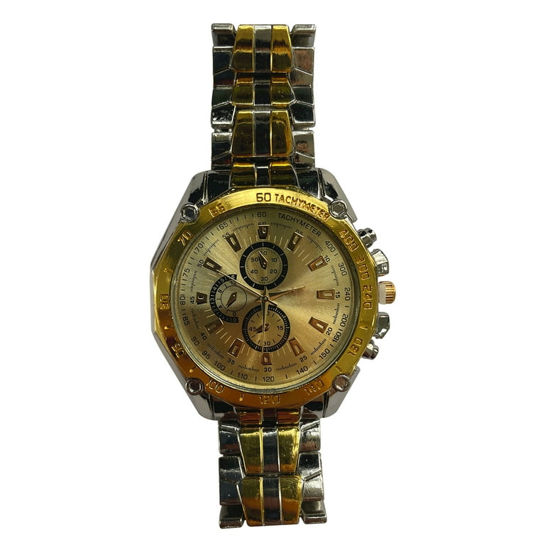 Big round dial cheap wrist watch