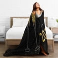 thumbnail image 5 of Kll Fleece Blanket Plush Throw Blanket Happy New Year 2024,Soft Fuzzy Cozy Flannel Blanket For Couch Sofa Bed.(50"X40"), 5 of 9