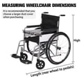 thumbnail image 2 of Wheelchair Protection Cover Electric Wheelchair Cover Waterproof Mobility Scooter Slipcover Rolling Walker Protective Electric Scooter Covers Outdoor Dustproof with Storage Bag, 2 of 7