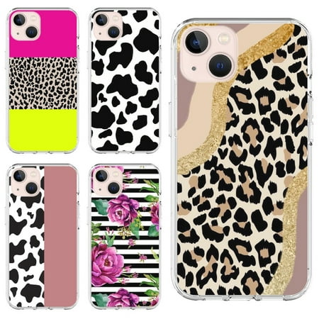Leopard Print Cows Cool Phone Cases For iPhone 13 13Pro 13Pro Max 12 12Pro 12Pro Max 11 11 Pro Max XS Max XR 7 7 Plus 8 8 Plus 6 6s 6 Plus 6s