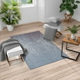 thumbnail image 1 of Geometric Turkish Area Rug, Small Dot Tiles Shape Simple Classical Creative Design, Soft Carpet for Living Room Decor with Distressed Look, 6.6' X 9.6', Blue Grey, by Ambesonne, 1 of 4