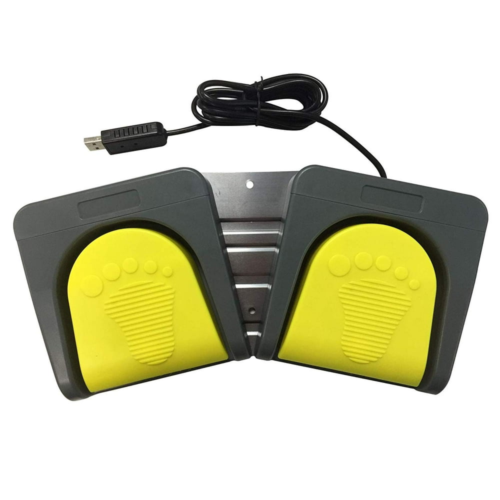 USB Foot Pedal Mechanical Keyboard 2019 Updated Version for Video