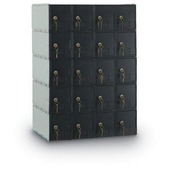 Postal Products Unlimited N1023579 20-Door Standard Rear Loading Guardian System, 50