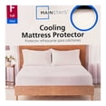 thumbnail image 4 of Protector Refrescante para Colchones Mainstays 1 Pieza Matrimonial Diseño Liso Color Blanco, 4 of 4