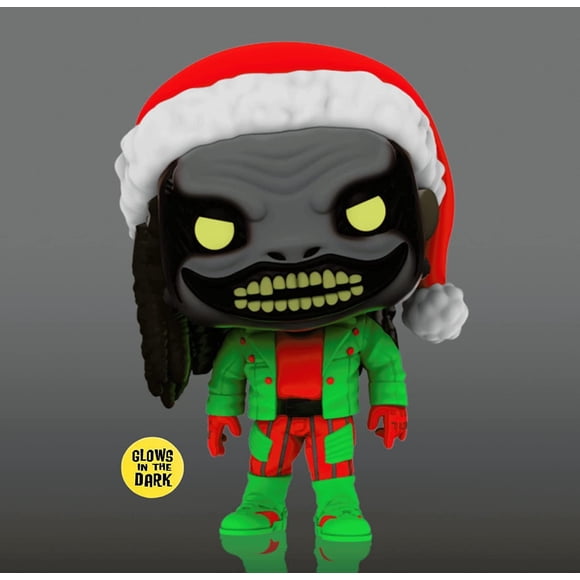 "The Fiend" Bray Wyatt. Funko de brillo navideño. Figura coleccionable Funko 1