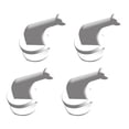 thumbnail image 6 of Baoblaze 4X Heated Towel Rack Heating Hook White Hook Hangers Removable Heating Bracket, 6 of 8