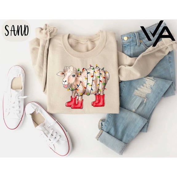 Sheep Winter Occasion Light Sweatshirt, Winter Occasion Sheeps Sweater, Animal Shirt, Sheep Lover Winter Occasion Shirt, Winter Occasion , Winter Occasion Season, Full size S-5XL