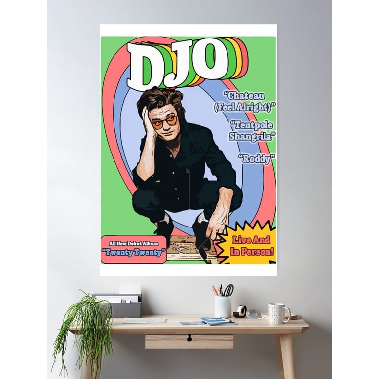 Djo Classic Poster Wall Art, Modern Wall Decor, 24x36 UNFRAMED