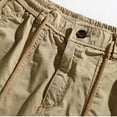 thumbnail image 3 of Men Shorts Cargo Shorts Multi-Pockets Relaxed Summer Beach Shorts Pants Mens Cargo Shorts Khaki XL, 3 of 7