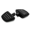thumbnail image 4 of Krator Black Mini Board Floorboards Footpegs Compatible with Honda Gold Wing GL1800 2001-2018 (Front Only), 4 of 5