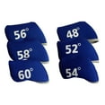thumbnail image 4 of Cubiertas de cabeza de palo de golf Macarena 6 piezas impermeables 48 degree 52 degree 54 degree 56 degree 58 degree 60 degree Azul, 4 of 8