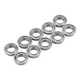 thumbnail image 2 of Mini Roulements à Billes, Roulements à Billes Résistants à la Chaleur, 10 Pcs Chariots pour Tondeuse à Gazon Camions à Main Moyeu de Roue Brouette, 2 of 8