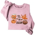 thumbnail image 4 of Xdegoge Thanksgiving Sweatshirt for Women Long Sleeve Round Neck Pullover Casual Loose Fitting Top Cute Thanksgiving Print Tops for Trendy Outfit 2025, 4 of 4