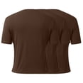 thumbnail image 5 of Fashion Tops For Women Fitted Short Sleeve Basic Tee Slim Fit Shirts Women Short Sleeve Tops Tan Raglan Shirt Women Stretch Shirts for Women Long Sleeves Medium Short Ladies Long Sleeve Shirts Shirts, 5 of 5