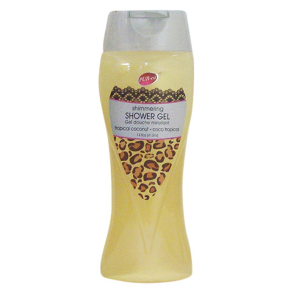 Shimmering Shower Gel With Tropical Coconut(413ml) 309987 By Purest