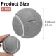 thumbnail image 2 of Uxcell 4 Pcs Pelotas de Tenis Precutadas para Andadores Accesorios de Deslizamiento Universales Gris, 2 of 6