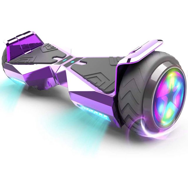 HOVERSTAR Hoverboard Chrome Color Flash Wheel with LED Light Self Balancing Wheel Electric Scooter ( HS2.0 version )