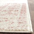 thumbnail image 2 of Bowery Hill Contemporary 4' X 6' Power Loomed Rug in Ivory and Rose, 2 of 3