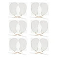 thumbnail image 2 of 12pcs Eye Electrode Patch Self Adhesive Reusable Replacement Electrode Pad Accessory for Chest Muscle 2.5mm / 0.1in, 2 of 5