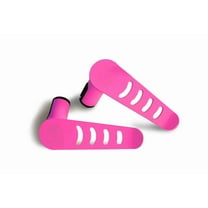 Steinjäger Exterior Accessories Wrangler JL 2018 to Present Foot Pegs Metal with Poly Dampener Hot Pink