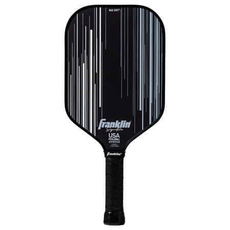 UPC: 0025725570942 | Franklin Sports Pro Pickleball Paddles – Signature Series Pro Pickleball Paddle with MaxGrit Surface – USA Pickleball (USAPA) Approved Tournament Pickleball Paddle – 13mm Polypropylene Core – Black