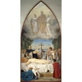 thumbnail image 3 of Auguste Jean-Baptiste Leloir 14x24 Black Modern Framed Museum Art Print Titled - The Death of Saint Louis (1884), 3 of 5