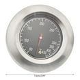thumbnail image 5 of MOMOJIA Smoker Grill BBQ Temperature Gauge Oven BBQ Thermometer Gauge for Barbecue Meat, 5 of 7