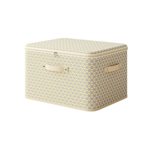 CSSJKYJ Foldable Storage Boxes,Clothing Storage Organizer with Lid,Fabric Storage Bins Large,Clothes Storage Bags, Containers for Organizing Bedroom,Closet Organization with Handle