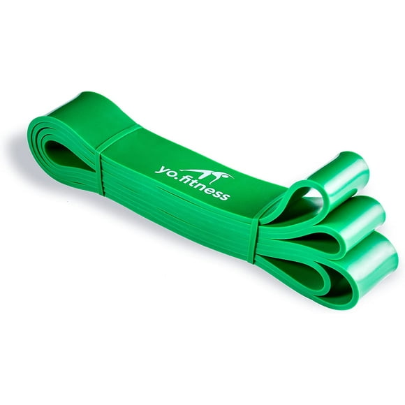 YO.FITNESS Banda de Resistencia Para Pull Ups Con Un Ebook con 35 Ejercicios | Banda Elástica con Resistencia 208 cm de Largo yofitness Fitness