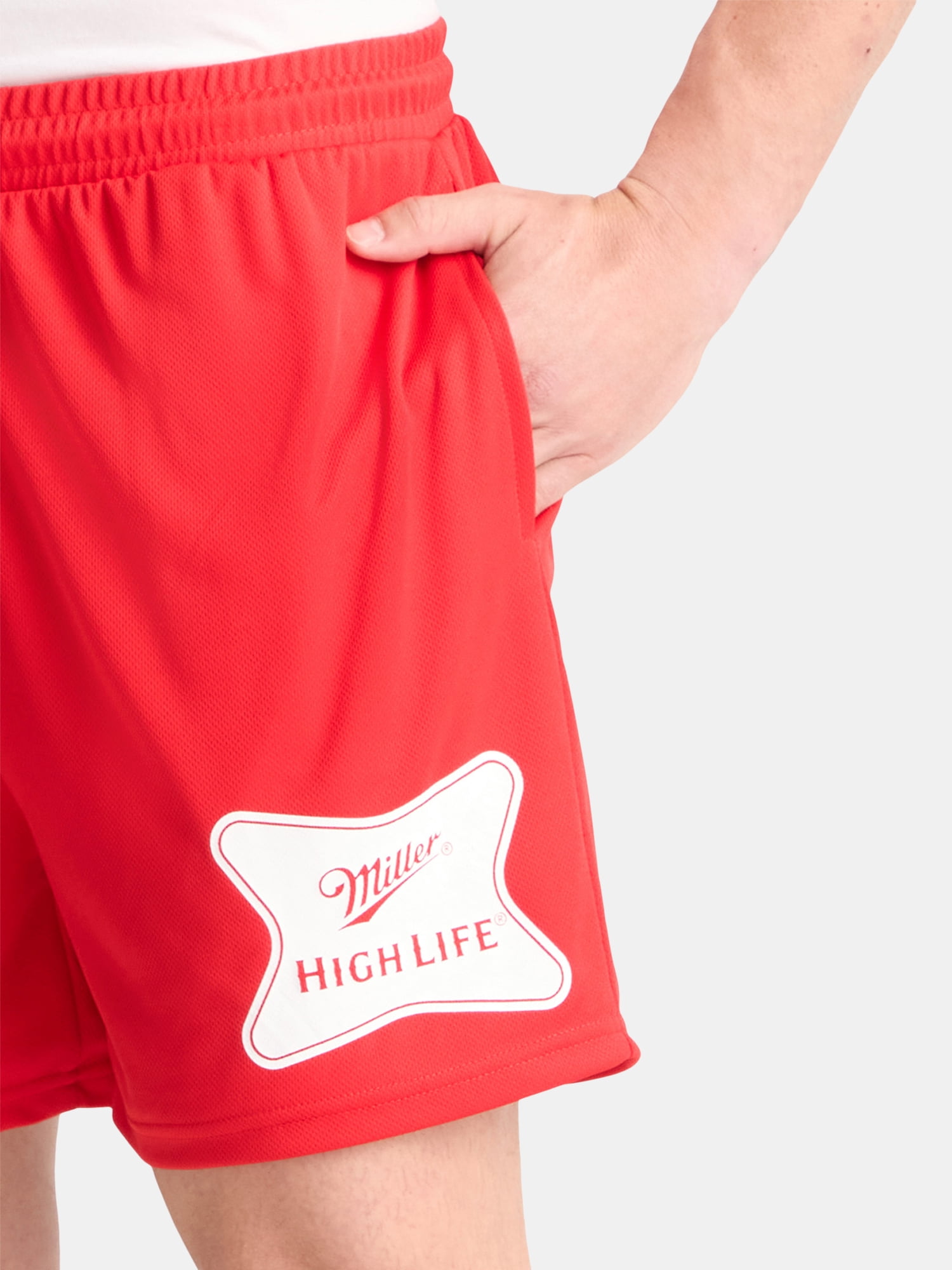 Miller High Life Men's and Big Men's Basketball Shorts, Sizes XS-3XL