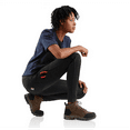 thumbnail image 2 of Carhartt BN2482-W Leggings Women's Black Stretch Knit Skinny Leg Pocket LW143 (Black,Regular,L (REGULAR)), 2 of 8