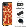 thumbnail image 2 of WIRESTER Shockproof Soft Rubber Cover Case for Apple iPhone 16e 6.1" 2025, Pepperoni Pizza, 2 of 5