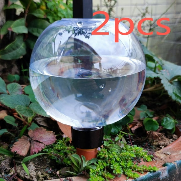 Automatic Plant Watering Globes, Self Watering Planter Insert,Plastic Self Watering Tool,Self Watering Spikes for Indoor,Plant Watering Device,Automatic Plant Waterer for Planter Drip Irrigation