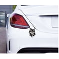 thumbnail image 2 of Wolf Face Decal for Cars & Trucks - Premium Black Vinyl Bumper Sticker - Durable Ink Splash Art Design - Waterproof Window Decal for Men & Outdoor Lovers, 2 of 8