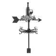 thumbnail image 2 of Iron Weather Vane Wind Direction Indicator Measuring Tool Wind Vane Garden Stake Bottle, 2 of 8