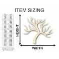 thumbnail image 2 of Unfinished Wood Tree No Leaves Shape - Fall - Winter - Craft - up to 46" DIY 20" / 1", 2 of 3