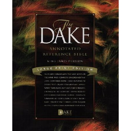 Dake Annotated Reference Bible-KJV-Large Print (Other)(Large Print)
