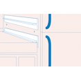 thumbnail image 4 of Conector de cocina HIC de 58 x 5 cm, blanco, resistente al calor, 4 of 4