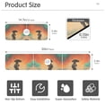 thumbnail image 3 of Yayeee Faucet Mat for Kitchen Sink 14.7" Diatomite Long Splash Guard Pad, Astronaut in Rain, 3 of 7