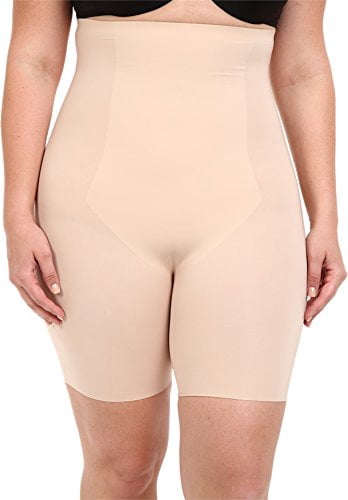 Mid-Thigh Short Soft Nude 2X 