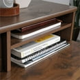 thumbnail image 4 of Sauder Clifford Place 59" Wide Add-on Wood Cubbyhole Organizer, Grand Walnut Finish, 4 of 8