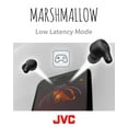 JVC New Marshmallow True Wireless Earbuds Headphones, Long Battery Life (up to 28 Hours), Sound