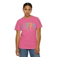 thumbnail image 5 of Retro Hoppy Easter Bunny Comfort Colors Women's Shirt, Easter T-shirt, 5 of 6