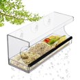 thumbnail image 3 of Window Bird Feeder Bird Feeder With Removable Tray, Drainage Holes And Suction Cups, 3 of 7