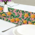 thumbnail image 4 of Yayeee Table Runner 90 inches Long Home Kitchen Dinning Party Decoration, Pink Oranges, 4 of 7