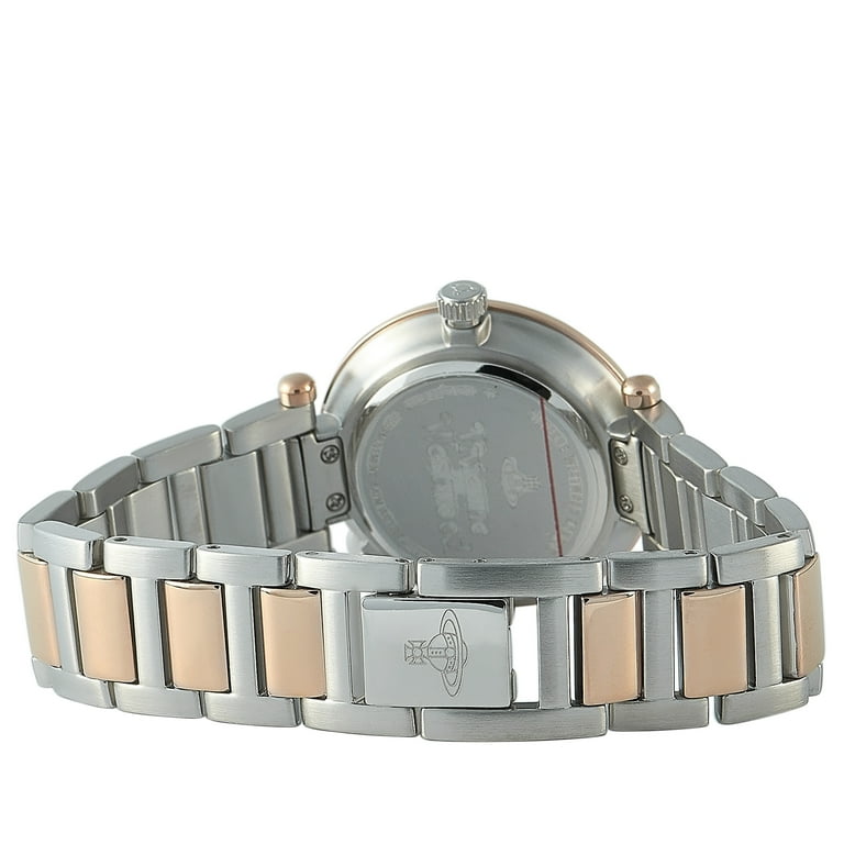 Vivienne Westwood Orb Two Tone Stainless Steel Watch VV006RSSL