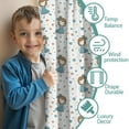thumbnail image 3 of Blackout Kids Curtains,White Girl Dance Pattern Childrens Insulated Curtains Set Of 2,Bedroom Essentials,Toddler Room Decor 42"x84", 3 of 5
